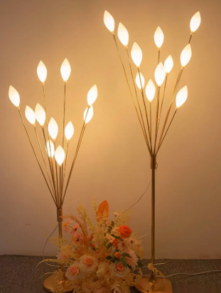 brushad flowers buds