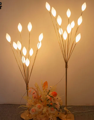 brushad flowers buds