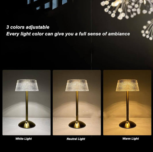 Bedroom Bedside Cordless Table Lamp